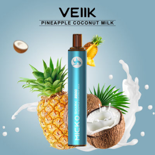 Одноразова електронна сигарета VEIIK Micko Shark 2200 Puffs Одноразова електронна сигарета VEIIK Micko Shark 2200 Puffs