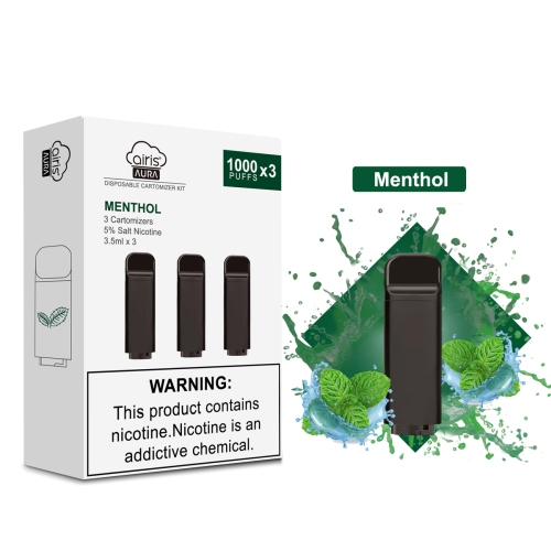 Картомайзер Airis Aura 50 mg 3,5 ml 1000 Puffs 1шт