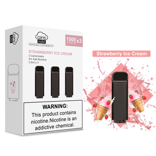 Картомайзер Airis Aura 50 mg 3,5 ml 1000 Puffs 1шт