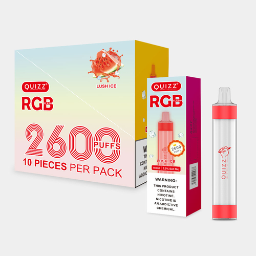 Одноразовая электронная сигарета Quizz 2600 Puffs