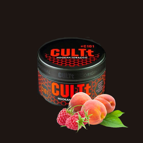 Табак для кальяна Cult 100g (Raspberry Peach)
