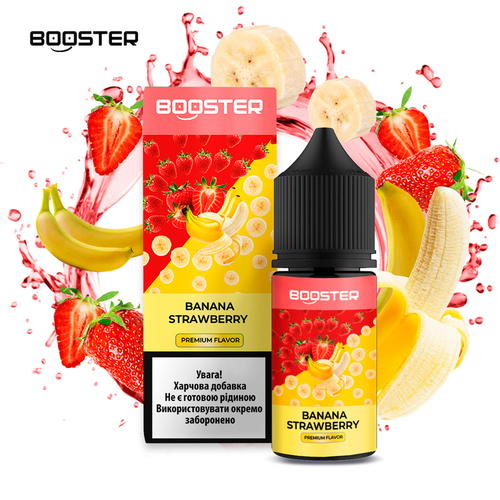Набір Booster Salt 30мл (Banana Strawberry)