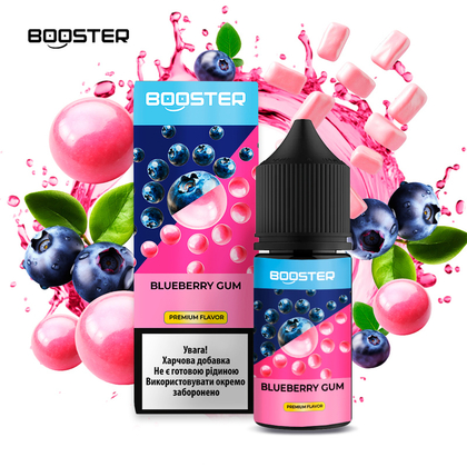 Набір Booster Salt 30мл (Blueberry Gum)
