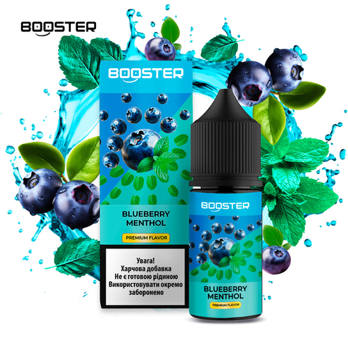 Набір Booster Salt 30мл (Blueberry Menthol)