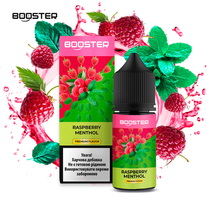 Набір Booster Salt 30мл (Raspberry Menthol)