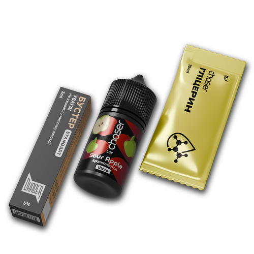 Набор Chaser Lux Ultra Salt 30мл (Sour Apple)