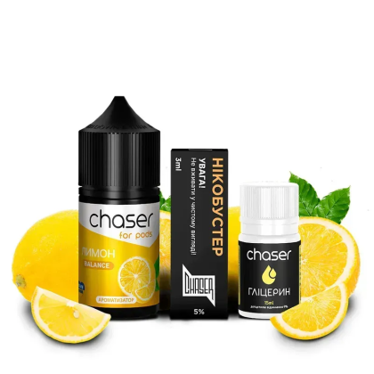 Набір Chaser For Pods Salt 30мл (Lemon)