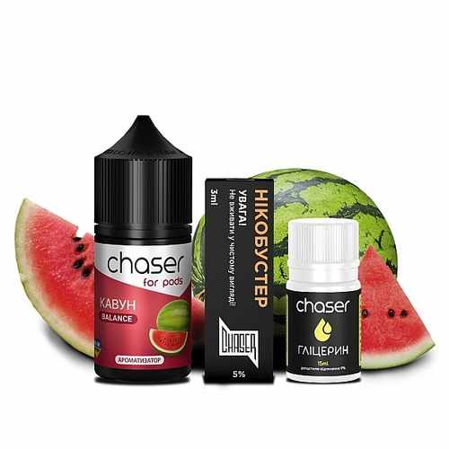 Набір Chaser For Pods Salt 30мл (Watermelon)