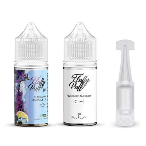 Набір Fluffy Puff Salt 30мл (Blackberry Lemonade Ice)