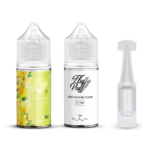 Набір Fluffy Puff Salt 30мл (Lemon Candy)