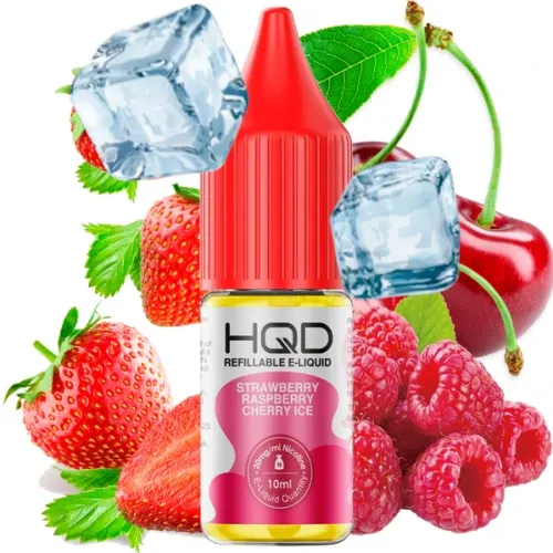 HQD Salt 10мл (Strawberry Raspberry Cherry Ice)