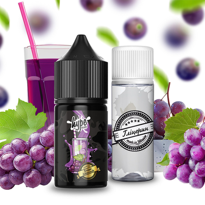 Набор Hype Black Salt 30мл (Grape Lemonade)