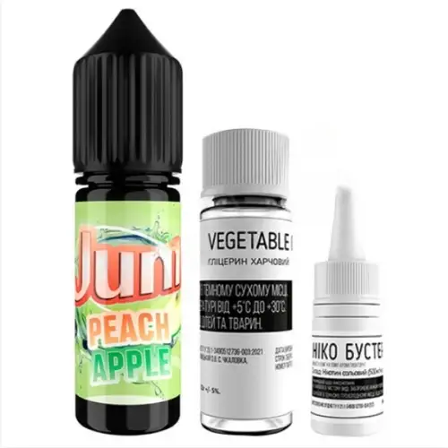 Набір Juni Salt 15мл (Peach Apple)