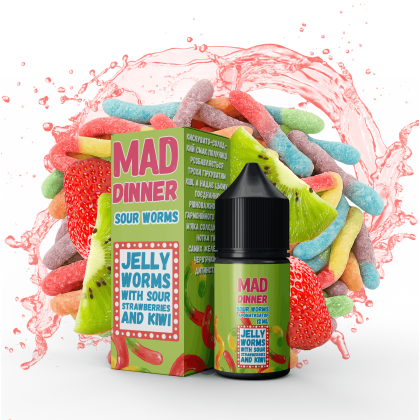 Набір Mad Dinner Salt 30мл (Sour Worms)