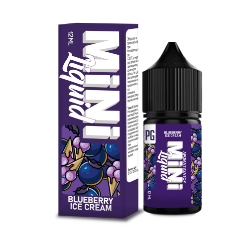 Набор Mini Liquid Salt 30мл (Blueberry Ice Cream)
