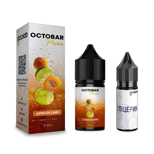 Набір Octobar Prime HARD 30мл (Apricot Lime)