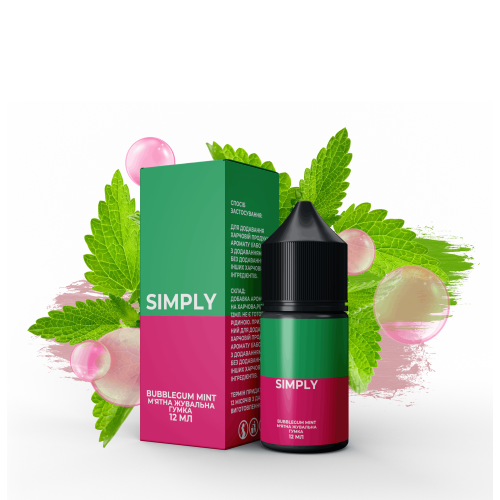 Набор Simply Salt 30мл (Bubblegum Mint)