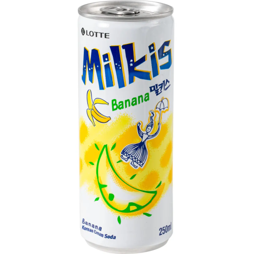 Напиток сильногазированный Milkis LOTTE 250мл