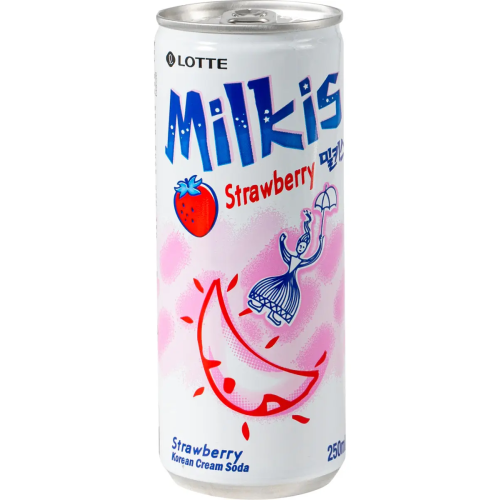 Напиток сильногазированный Milkis LOTTE 250мл