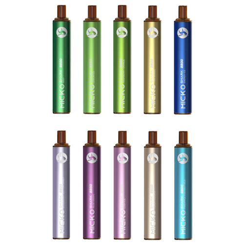 Одноразова електронна сигарета VEIIK Micko Shark 2200 Puffs