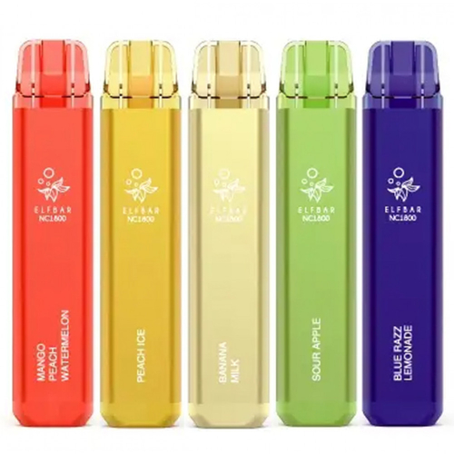 Одноразовая электронная сигарета Elf Bar 1800 Puffs