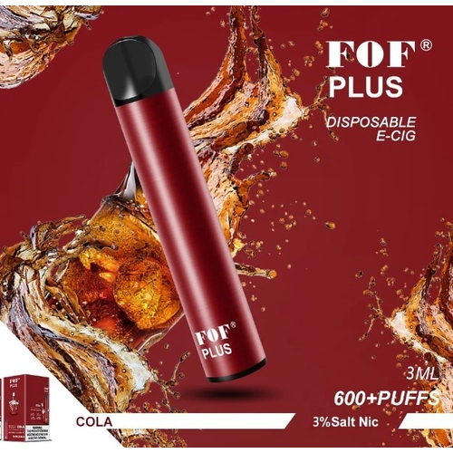 Одноразовая электронная сигарета FoF Plus 600 Puffs