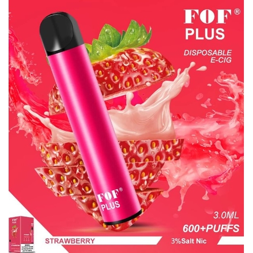 Одноразовая электронная сигарета FoF Plus 600 Puffs