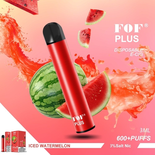 Одноразовая электронная сигарета FoF Plus 600 Puffs