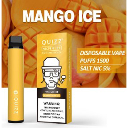 Одноразовая электронная сигарета Quizz 1500 Puffs