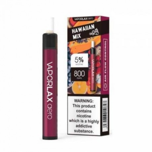 Одноразова електронна сигарета Vaporlax Aero 800 Puffs