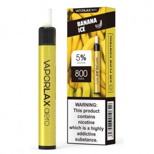 Одноразова електронна сигарета Vaporlax Aero 800 Puffs