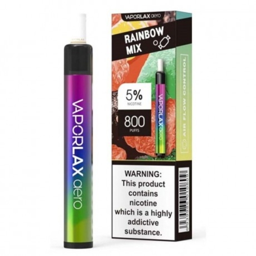 Одноразова електронна сигарета Vaporlax Aero 800 Puffs