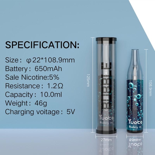 Одноразовая электронная сигарета Yuoto Bubble 4000 Puffs