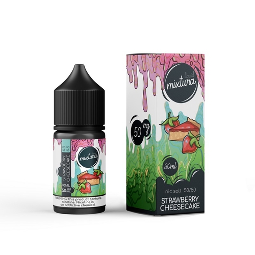 Жидкость Mixtura Salt 30мл (Strawberry Cheesecake)