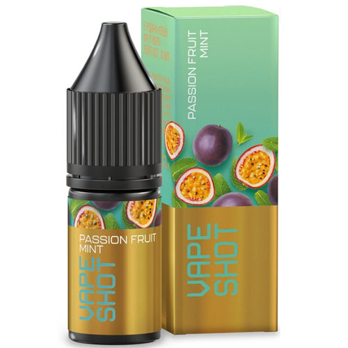 Жидкость Vape Shot Salt 10мл (Passion Fruit Mint)