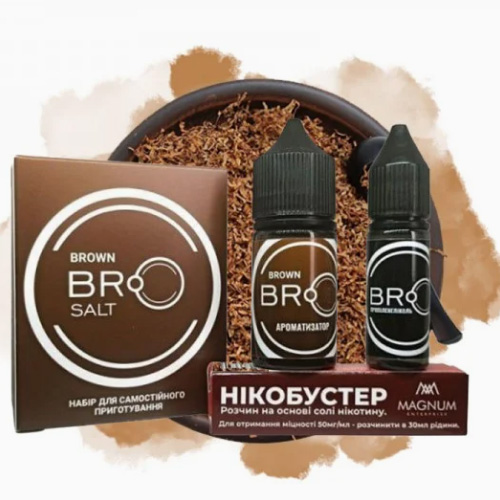 Набір BRO Salt 30мл (Brown (Тютюн))