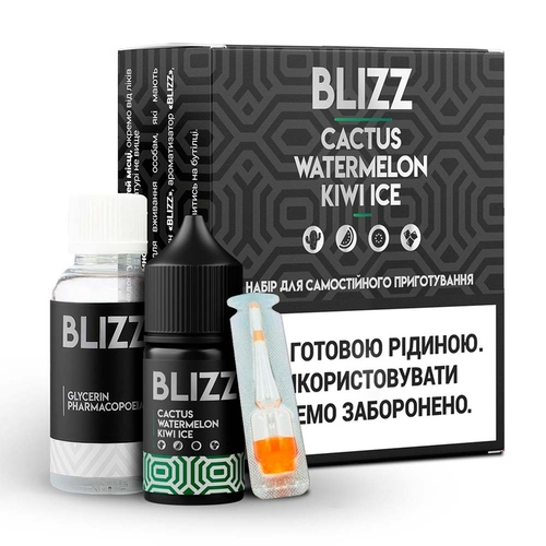 Набір Blizz Salt 30мл (Cactus Watermelon Kiwi Ice)