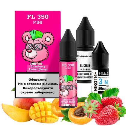 Набор FL 350 Mini Salt 15мл (Strawberry Apricot Mango)