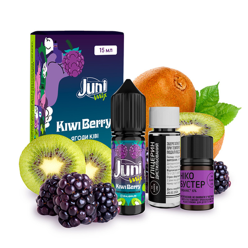 Набір Juni Mix Salt 15мл (Kiwi Berry)