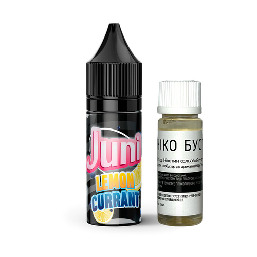 Набір Juni Silver Ice Salt 15мл (Lemon Currant)