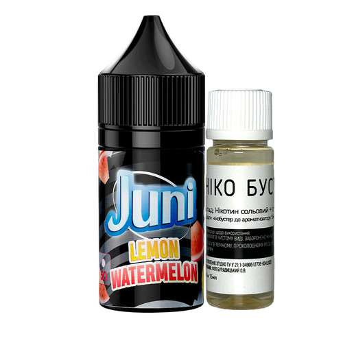 Набір Juni Silver Ice Salt 30мл (Watermelon Lemon)