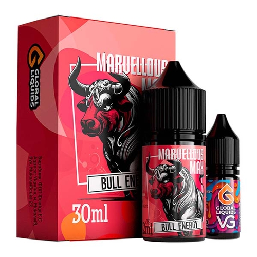 Набір Marvellous MAX Salt 30мл (Bull Energy)
