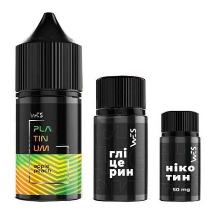 Набір WES Platinum Salt 30мл (Apple Peach)