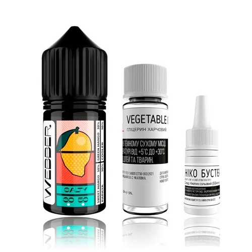 Набор Webber Salt 30мл (Mango Papaya) Набор Webber Salt 30мл (Mango Papaya)