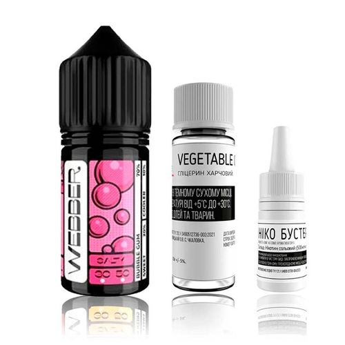 Набор Webber Salt 30мл (Mint Bubble Gum) Набор Webber Salt 30мл (Mint Bubble Gum)