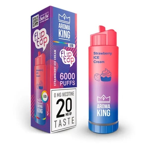 Aroma King Flip Top 20mg/2% 6000 Puffs