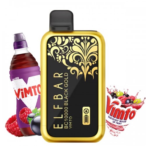 Elf Bar BC10000 Black Gold Edition Elf Bar BC10000 Black Gold Edition