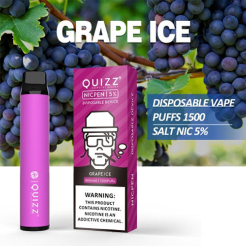 Одноразовая электронная сигарета Quizz 1500 Puffs