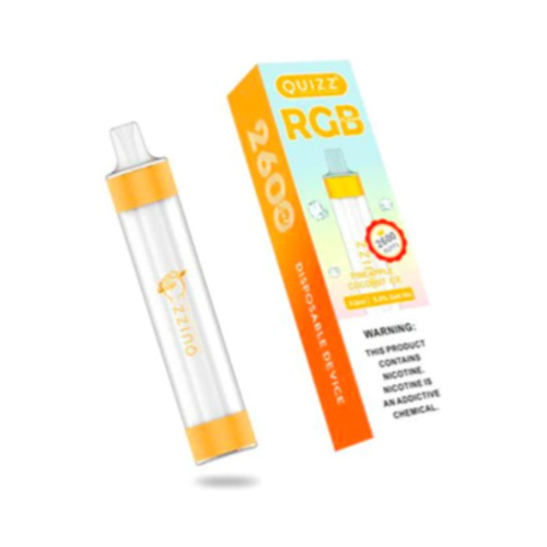 Одноразовая электронная сигарета Quizz 2600 Puffs