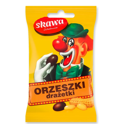 Драже орешки в шоколаде Skawa Orzeszki Drazetki 60 г